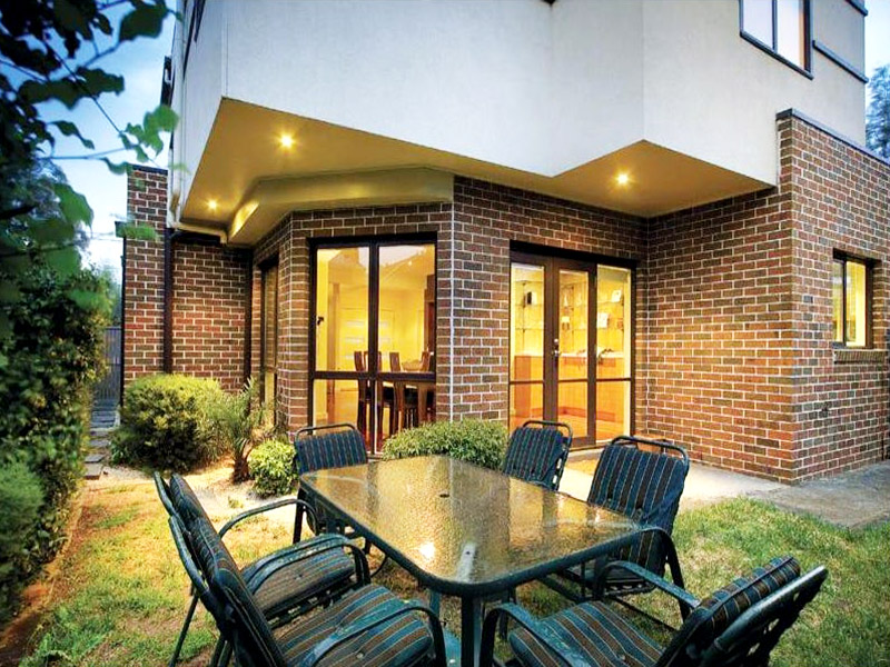 Rear view of the second storey