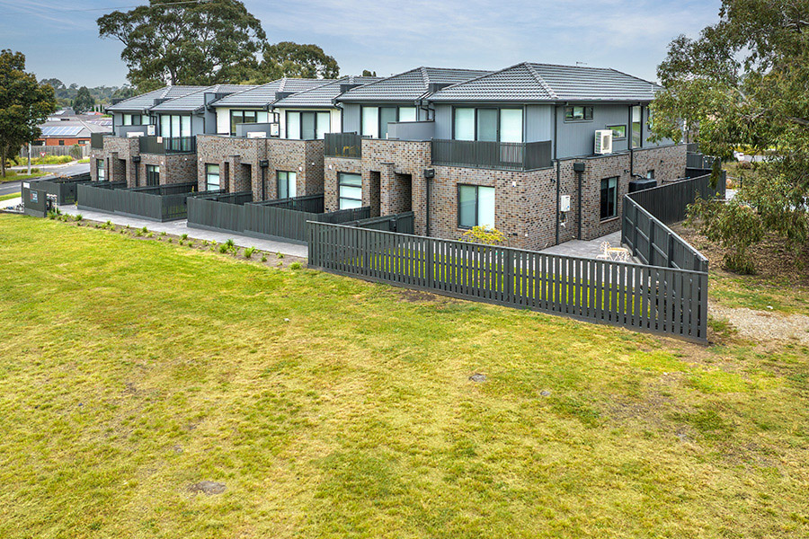 Surrounded by open space and park land